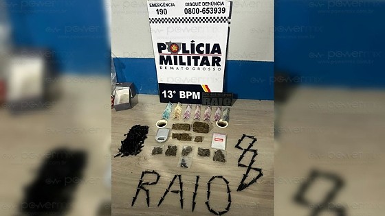 Motociclista é preso com drogas e revela esconderijo com mais entorpecentes em Lucas do Rio Verde/MT
