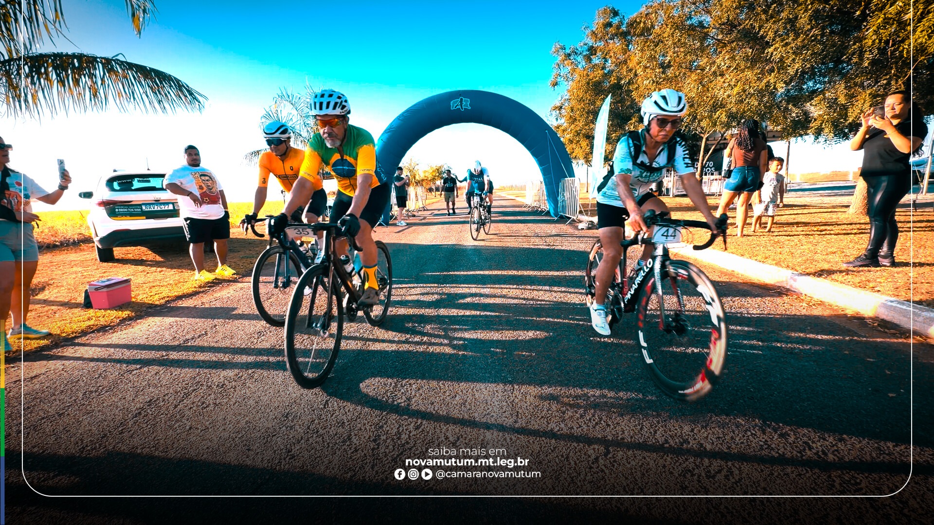 Com apoio da Câmara Municipal, GP de Ciclismo fortalece Nova Mutum no cenário esportivo estadual