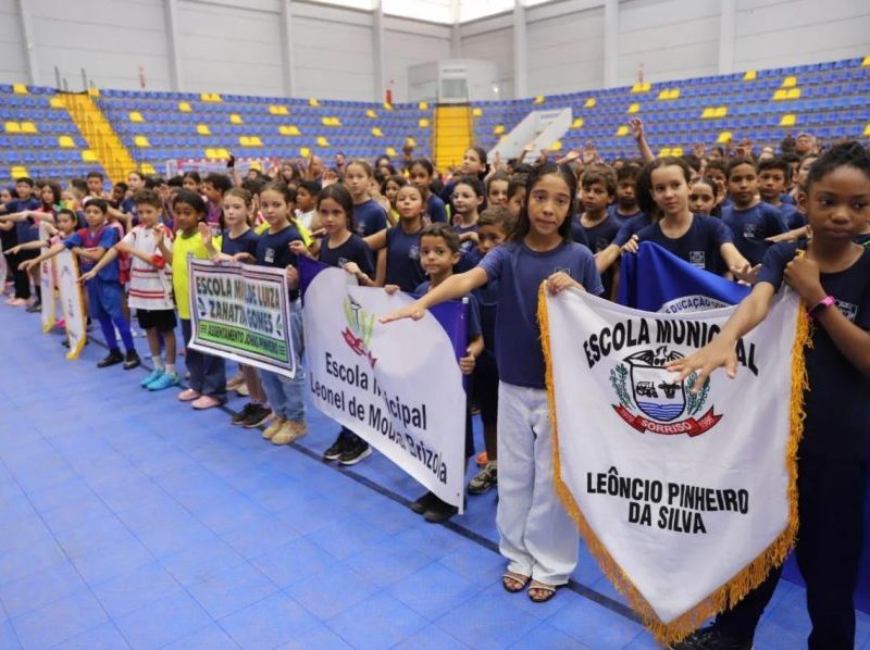 Jogos das Crianças 2026: Arena Sorriso recebe 800 estudantes