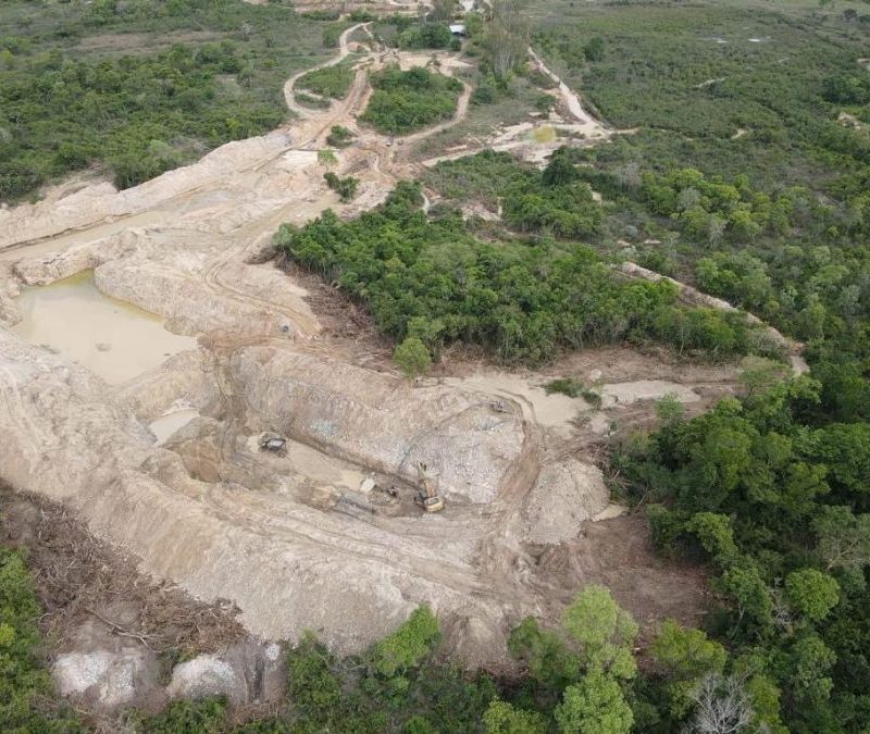 Batalhão Ambiental flagra garimpo ilegal em área de preservação e aplica multa de R$ 18 mil em MT