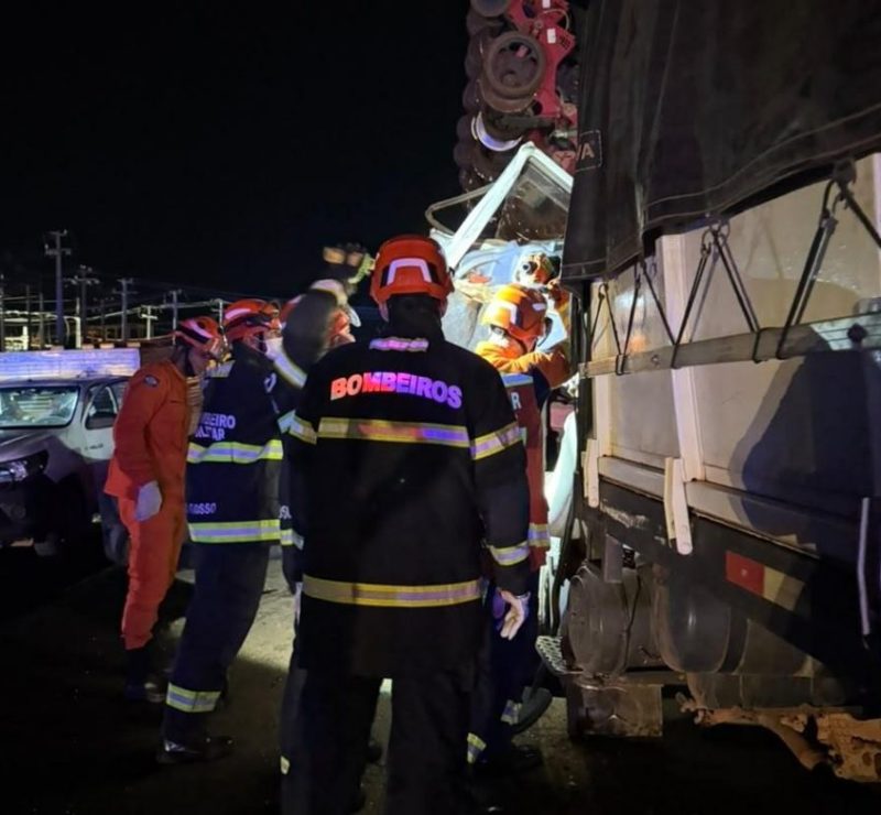 Acidente grave na BR-158 deixa dois mortos em Água Boa