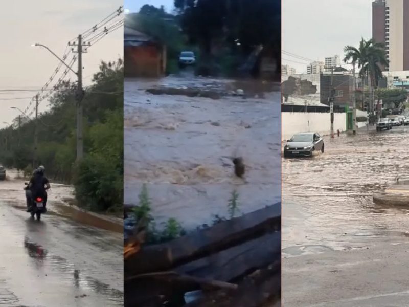 Chuva em Cuiabá atinge 85% do esperado para outubro em uma noite