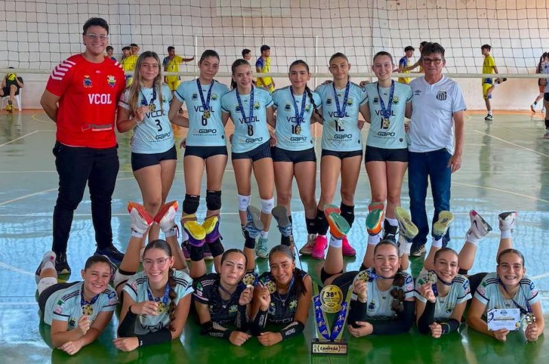 Colíder vence vôlei feminino em jogos regionais