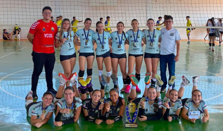 Colíder conquista título do voleibol feminino em competição regional no Nortão