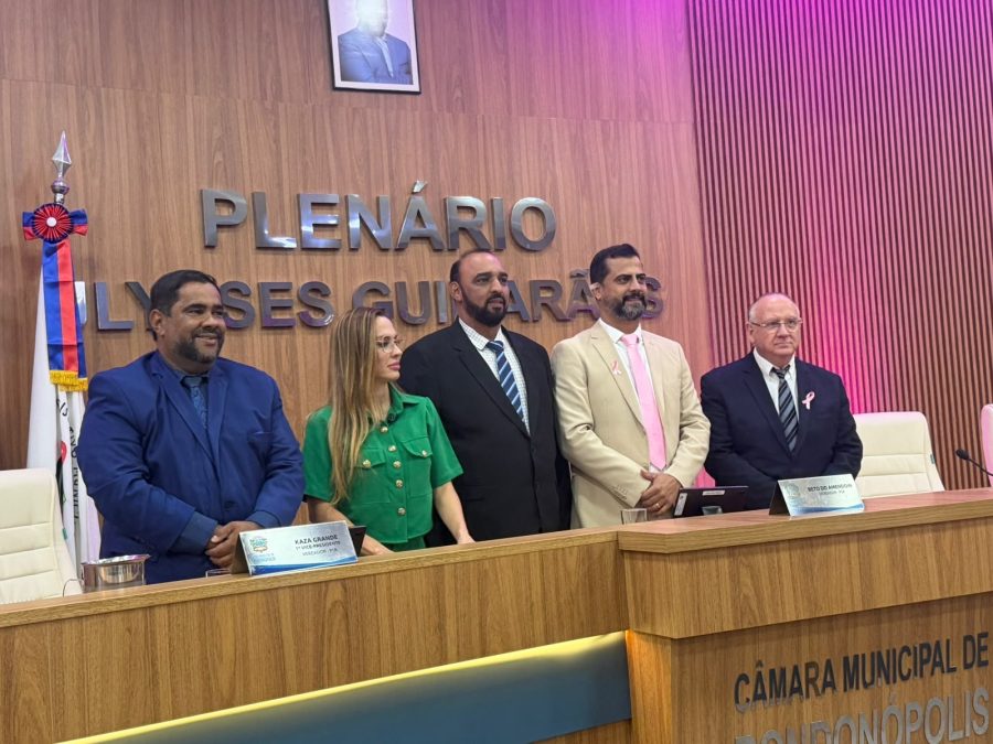 Com 19 votos, Beto do Amendoim é eleito presidente da Câmara de Rondonópolis e se emociona durante discurso