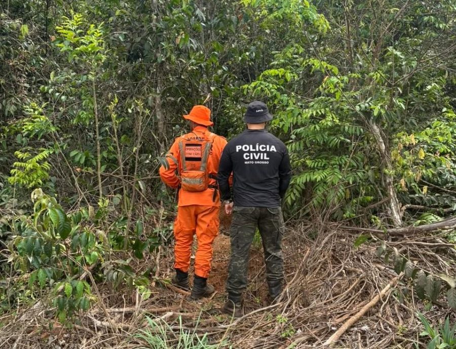 Corpo é encontrado em cova rasa às margens de rodovia em MT; polícia suspeita que seja de jovem desaparecido há quase sete meses