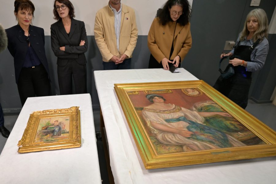 Obras de Renoir recuperadas na França após investigação de DNA