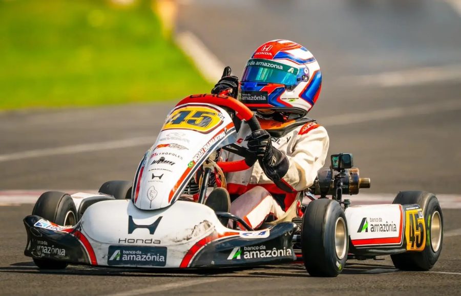 Do Pará para o mundo: jovem piloto patrocinado pelo Banco da Amazônia ganha competição de kart na Itália