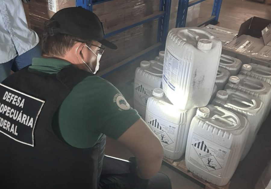 Empresas são alvo de operação por suspeita de comercializar defensivos irregulares no Nortão
