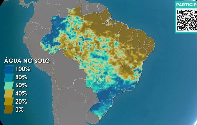 Estiagem persiste no norte do Brasil com temperaturas acima de 33°C