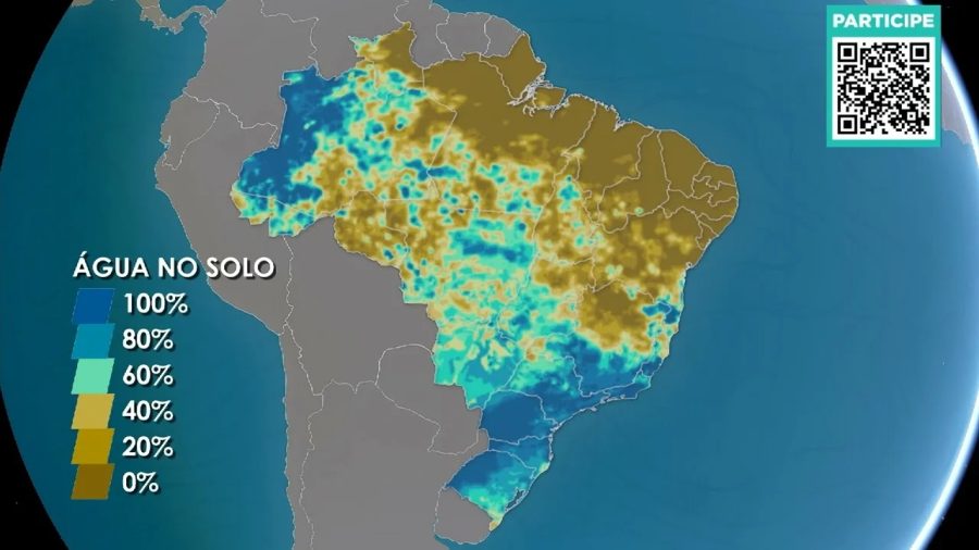 Estiagem persiste no norte do Brasil com temperaturas acima de 33°C