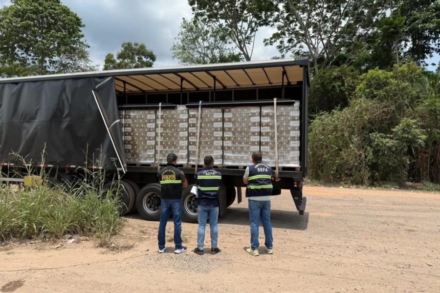 Fiscais apreendem três cargas de cerveja avaliadas em mais de um milhão de reais