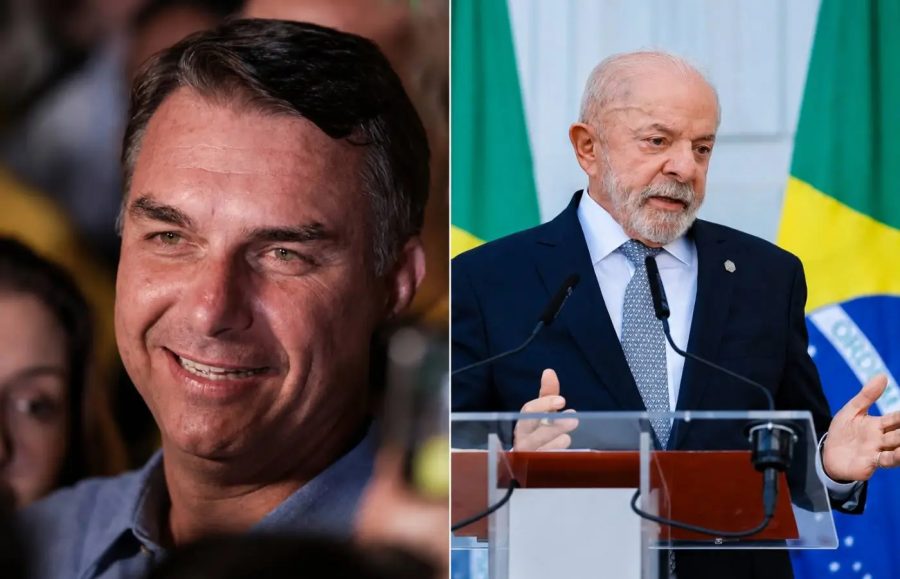 Flávio Bolsonaro tem 52,8% dos votos válidos e abre 5,6 pontos de vantagem sobre Lula, aponta pesquisa