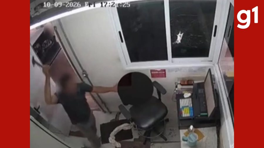 Homem é preso após quebrar cabines de pedágio com martelo em MT