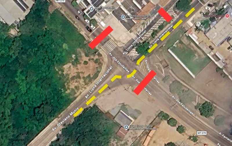Obras de viaduto mudam trânsito na rua Fernando Corrêa
