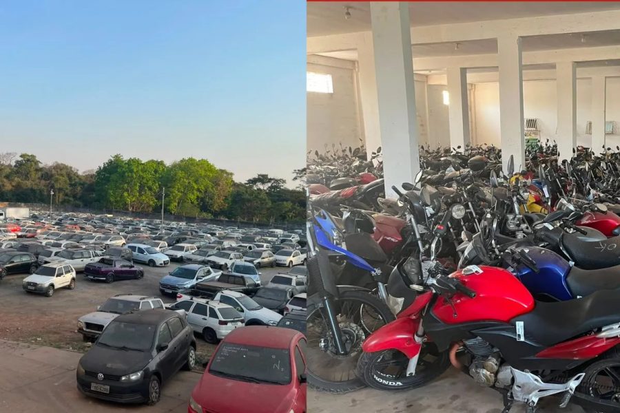 Leilão terá carros e motos com lances a partir de R$ 500 em Cuiabá; veja como participar