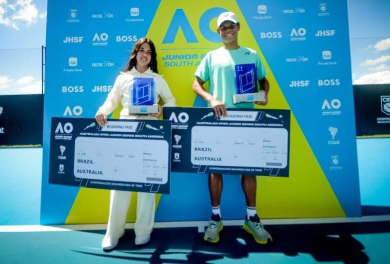 Livas Damázio vence Australian Open Junior Series e vai ao Slam