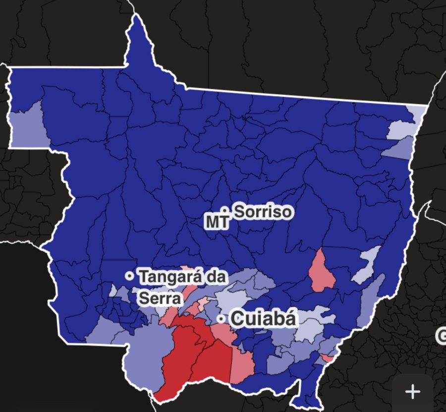 Lula vence em 11 cidades de Mato Grosso; veja a lista