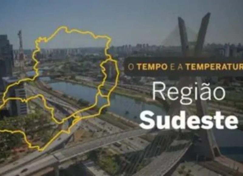Previsão do tempo: Sudeste tem domingo de chuva e alerta de perigo