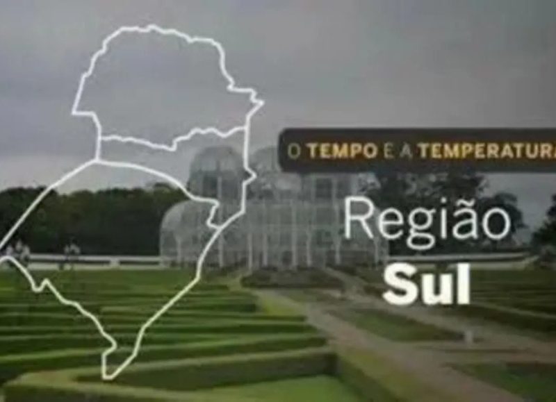 O TEMPO E A TEMPERATURA: chuva com trovoadas atinge o Paraná e Santa Catarina nesta quinta-feira (29)