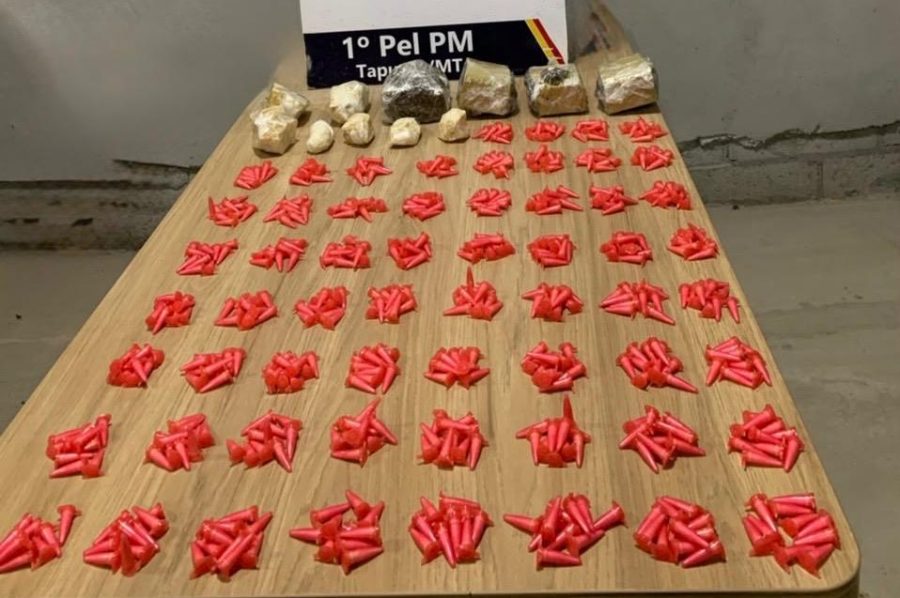 Polícia Militar apreende dois adolescentes faccionados e mais de 600 porções de drogas