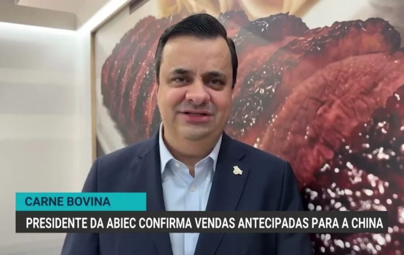 Exportação de carne: Abiec antecipa vendas para China