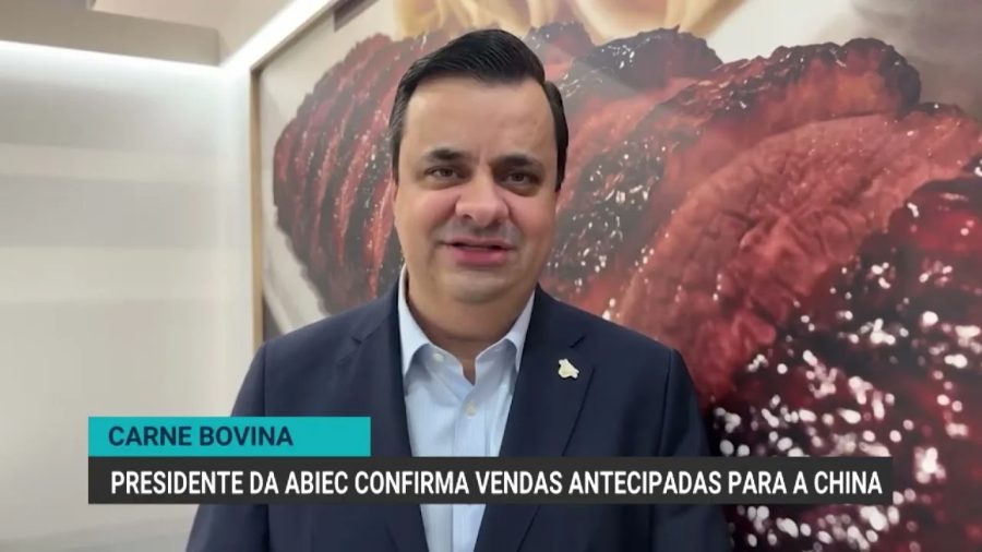 Presidente da Abiec confirma vendas antecipadas de carne bovina para a China