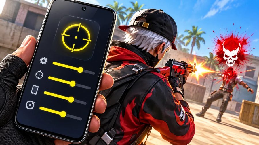 Sensi Para Subir Capa: como usar no Free Fire