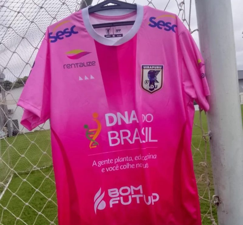 Uirapuru lança camisa rosa para conscientizar sobre câncer de mama