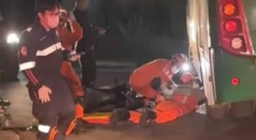 Um morre após grave batida entre ônibus e moto em Mato Grosso