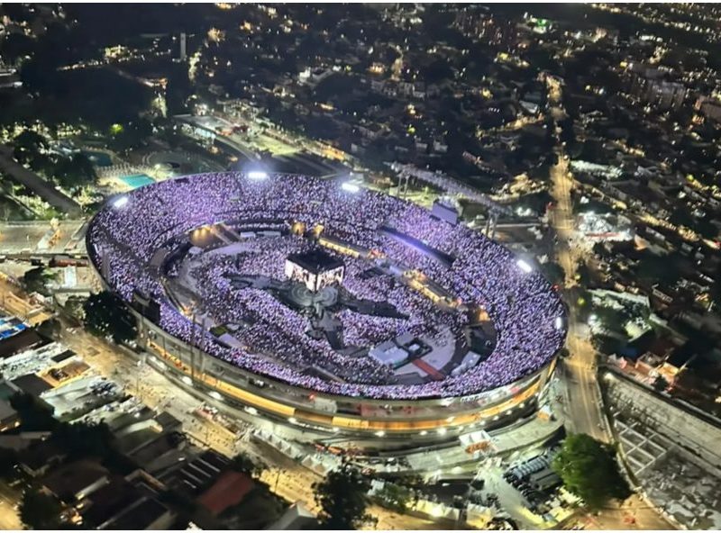Show do BTS em SP: estádio Morumbis lotado no segundo dia